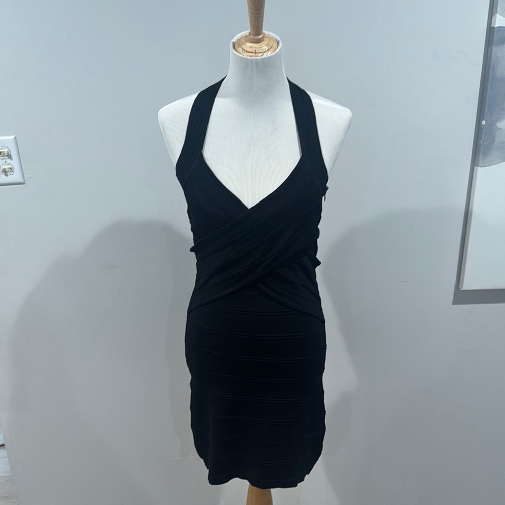 🛑CLEARANCE 🛑 Black Halter Dress
